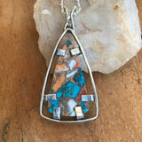 Spiney Oyster Pendent Set in 925 Sterling Silver with Silver Chain