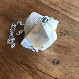 Kingman Turquoise Sterling Silver Pendent with Chain