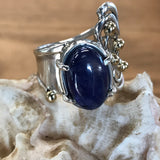 Powerful Sapphire Cabochon Ring