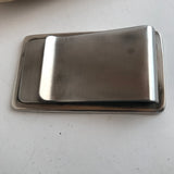 Silver and 14k  Gold Money Clip