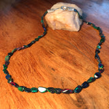 Ethiopian Bead Opal Necklace