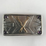 Golden Arrows Money Clip with 14k and Sterling Silver